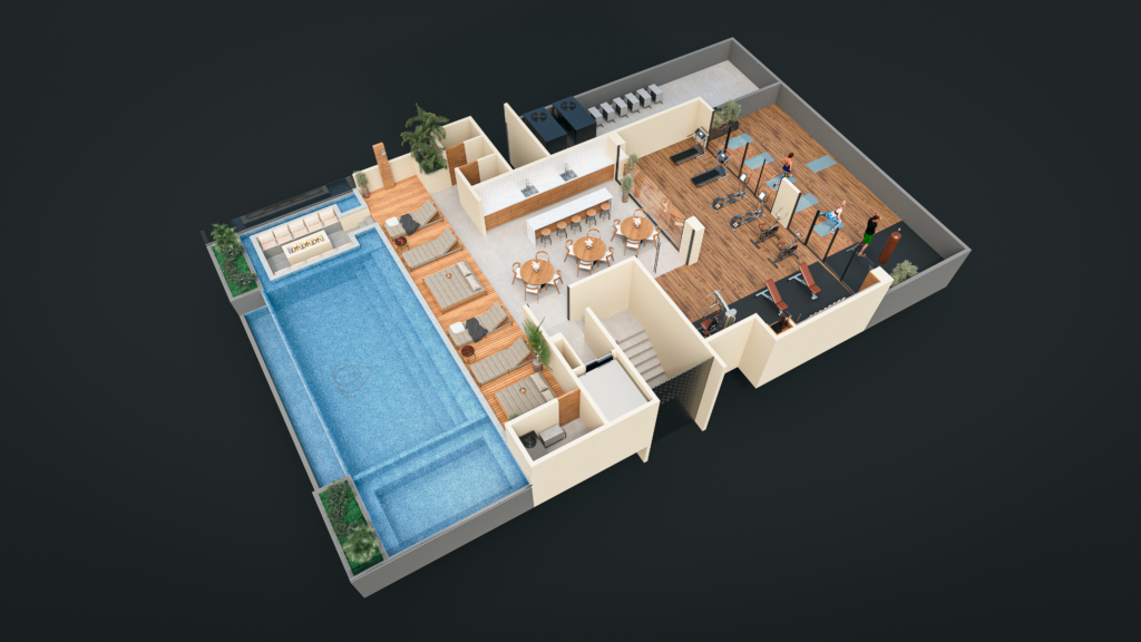 10. TERRA 242 - ROOF TOP ISOMETRICO